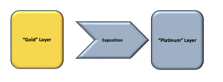The augmented medallion architecture - Platinum layer
